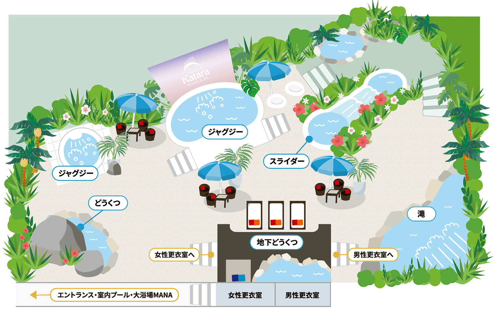 ジャングルスパMAP